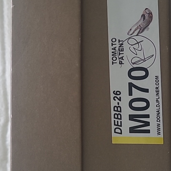 Donald Pliner Patent Leather Cork Wedge Platform Sandal - Picture 6 of 6